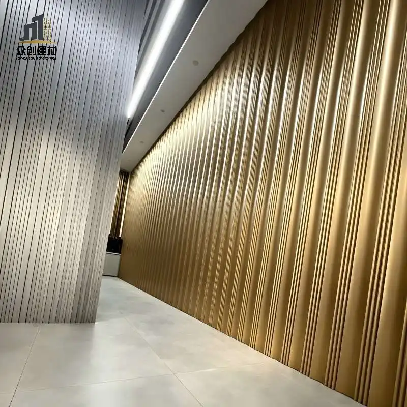 Irregular Wavy Aluminum Panel